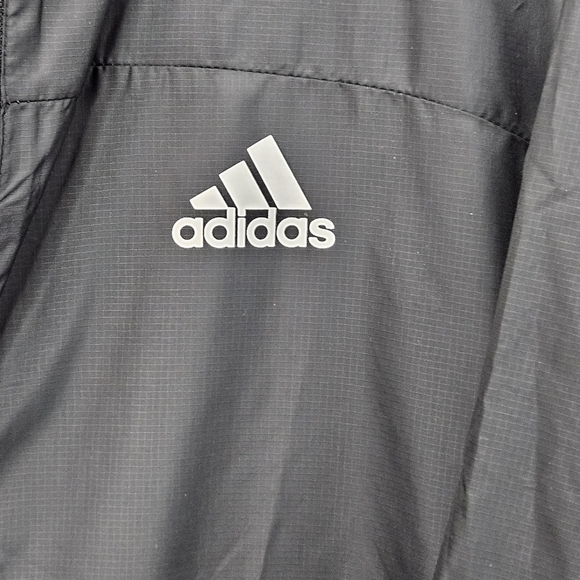 ADIDAS Women's Aeroready Black and White Windbreaker Running Jacket‎ Size M - Picture 2 of 16